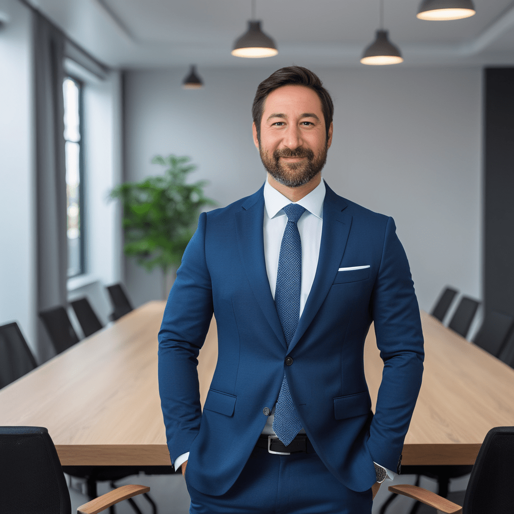 Porträtt av Bircan Öztürk, grundare och vd för HomeHarbor Capital